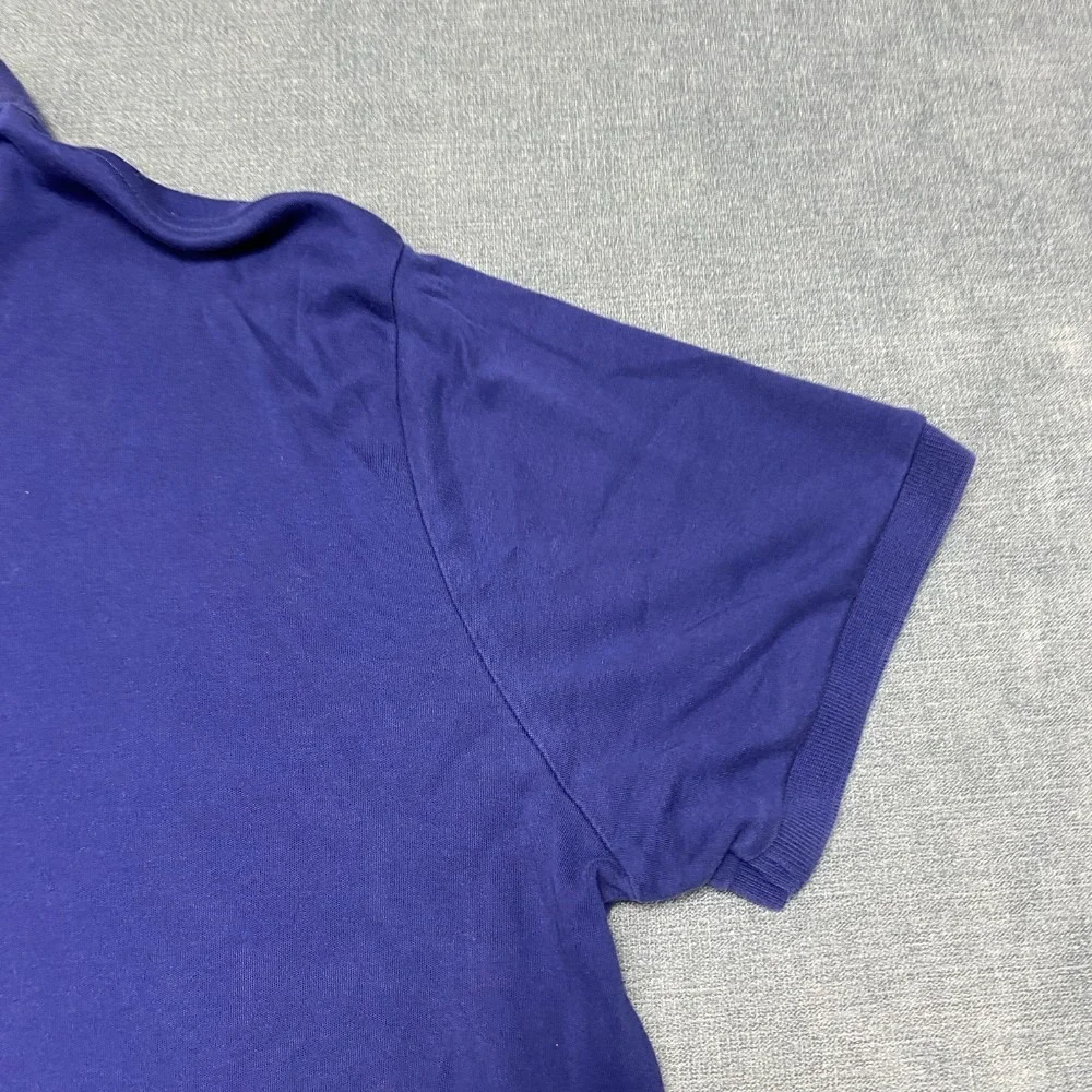 Polo Ralph Lauren Shirt Mens XL Blue Pony Logo Performance Golf Custom Slim Fit